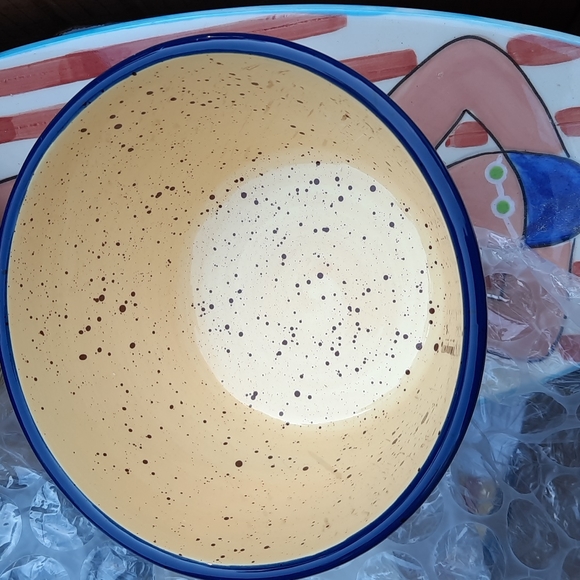 Pfaltzgraff Stoneware Sedona Pattern Soup or Cereal Bowl (2) lot pair - Picture 4 of 5